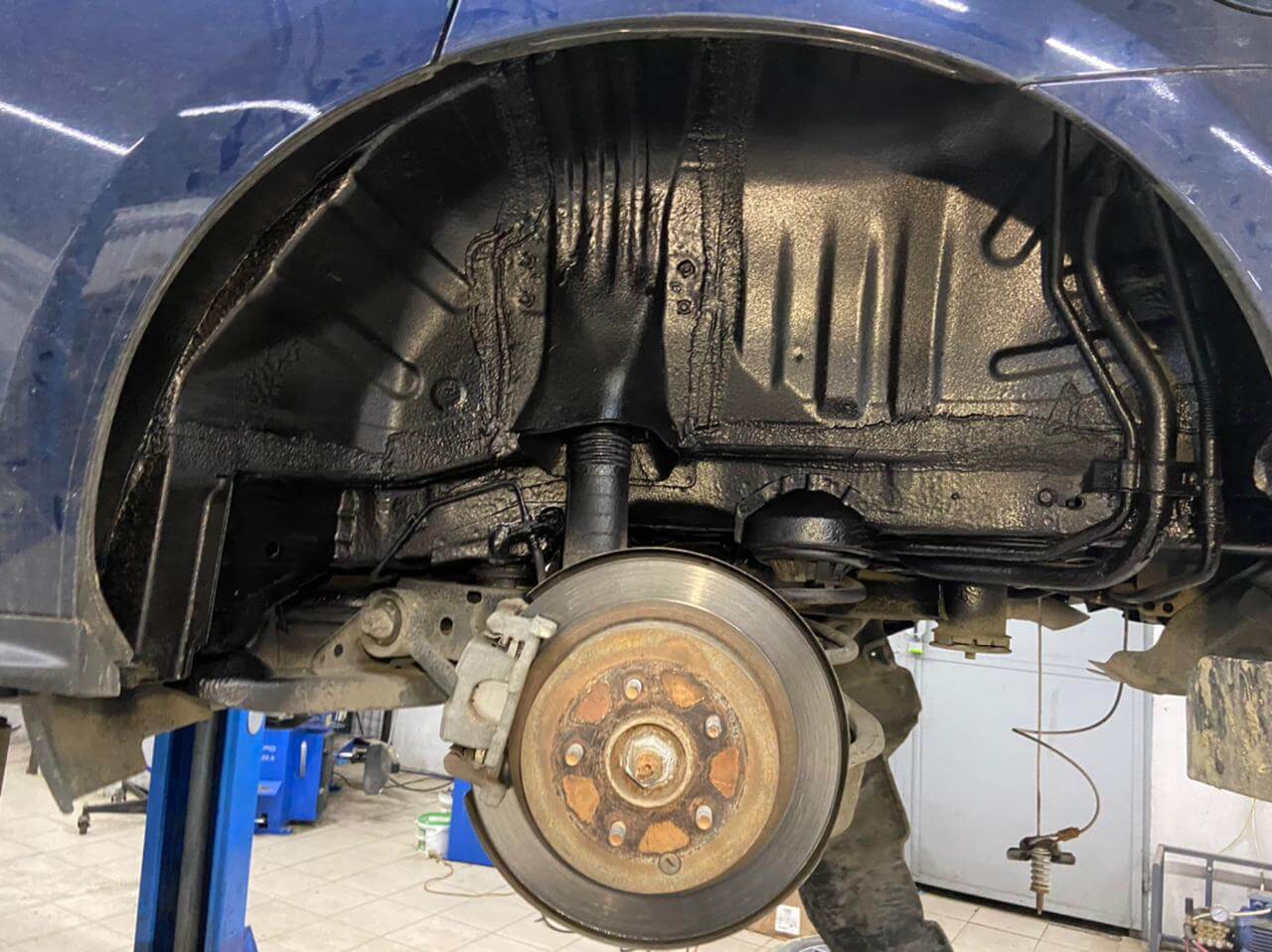 Пример арок после антикоррозийной обработки